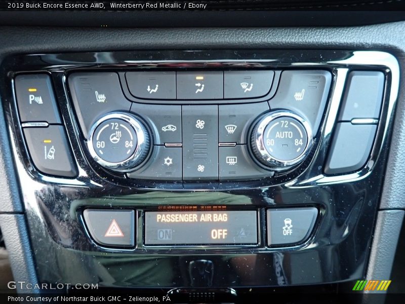 Winterberry Red Metallic / Ebony 2019 Buick Encore Essence AWD