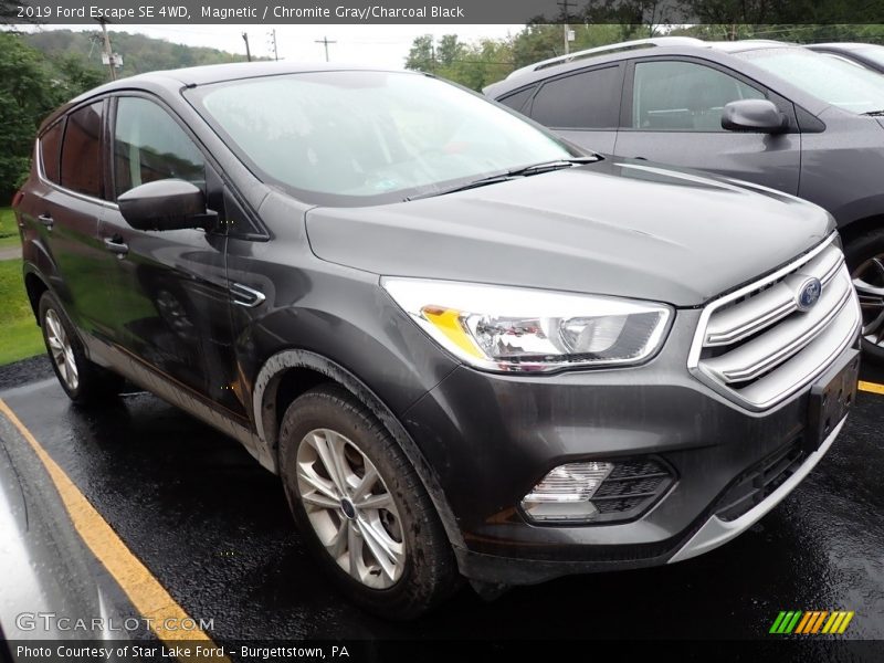 Magnetic / Chromite Gray/Charcoal Black 2019 Ford Escape SE 4WD