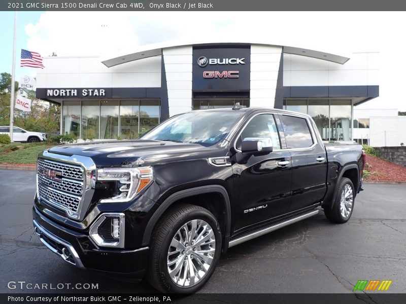 Onyx Black / Jet Black 2021 GMC Sierra 1500 Denali Crew Cab 4WD