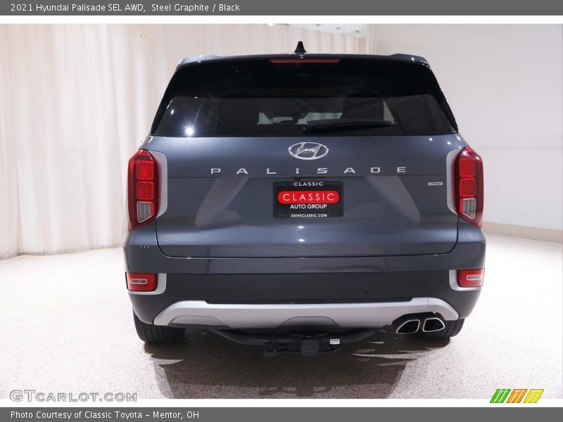 Steel Graphite / Black 2021 Hyundai Palisade SEL AWD
