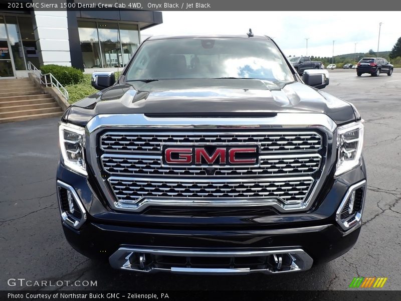 Onyx Black / Jet Black 2021 GMC Sierra 1500 Denali Crew Cab 4WD