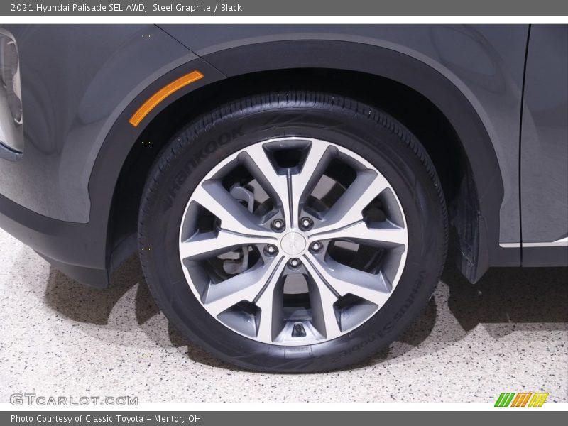 Steel Graphite / Black 2021 Hyundai Palisade SEL AWD