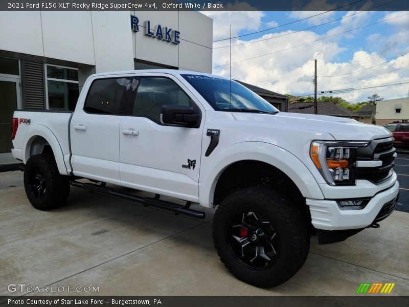 Oxford White / Black 2021 Ford F150 XLT Rocky Ridge SuperCrew 4x4