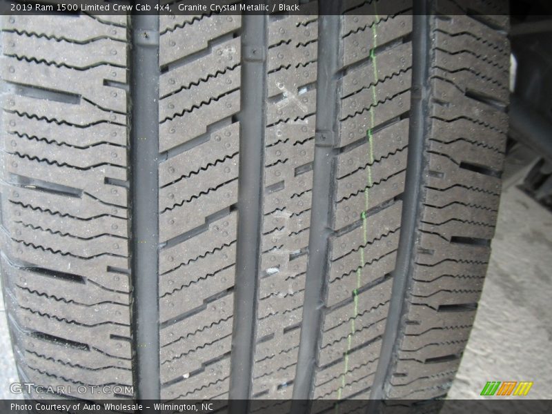 Granite Crystal Metallic / Black 2019 Ram 1500 Limited Crew Cab 4x4