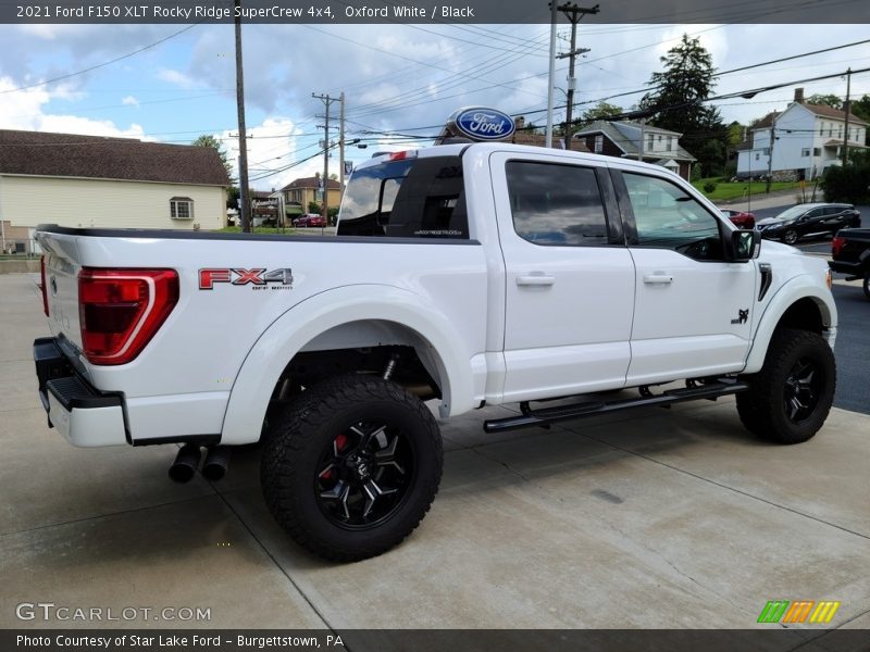 Oxford White / Black 2021 Ford F150 XLT Rocky Ridge SuperCrew 4x4