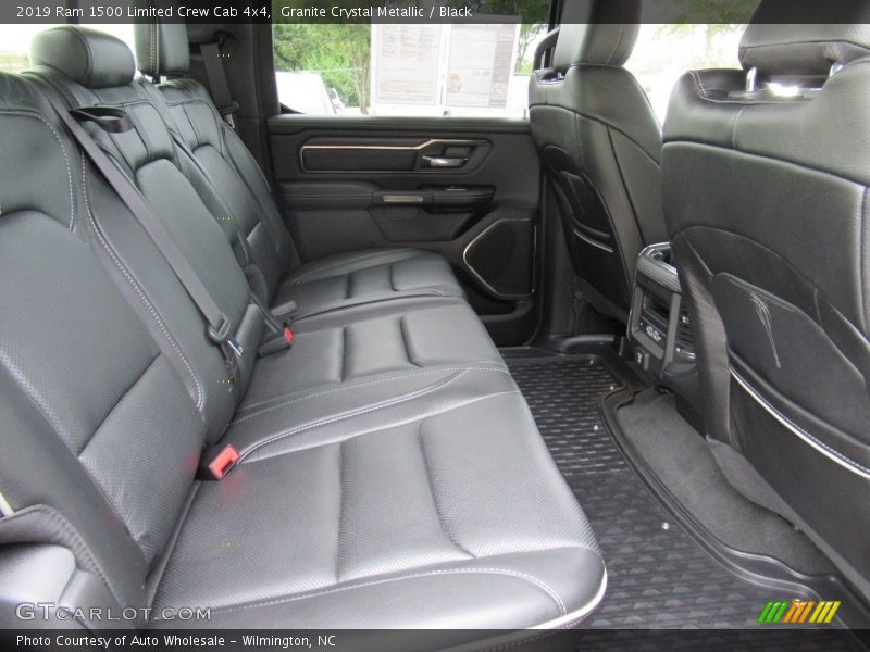 Granite Crystal Metallic / Black 2019 Ram 1500 Limited Crew Cab 4x4