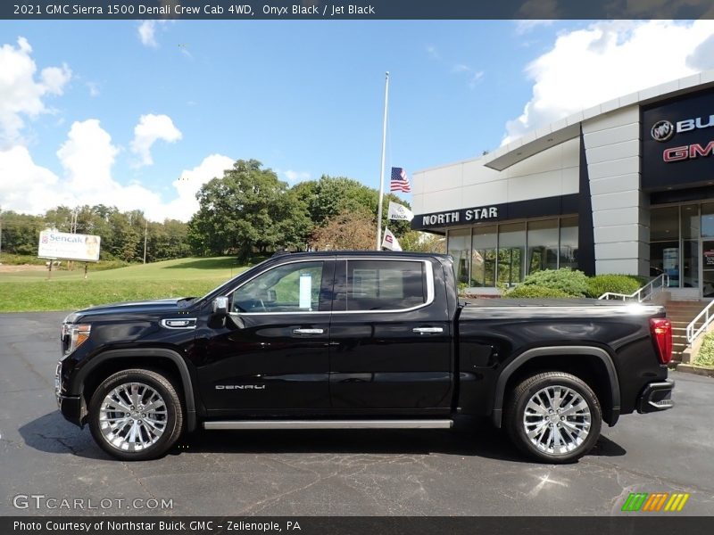 Onyx Black / Jet Black 2021 GMC Sierra 1500 Denali Crew Cab 4WD