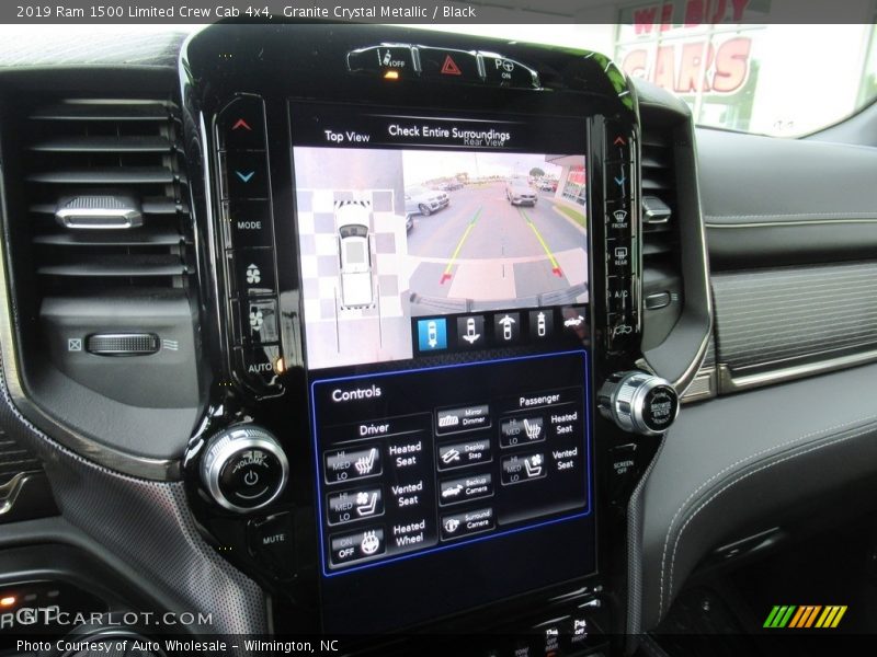 Granite Crystal Metallic / Black 2019 Ram 1500 Limited Crew Cab 4x4