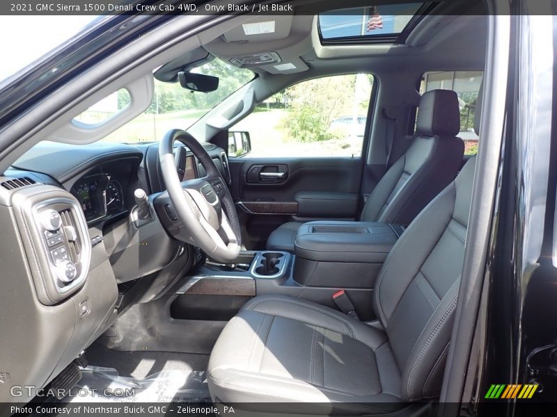Front Seat of 2021 Sierra 1500 Denali Crew Cab 4WD