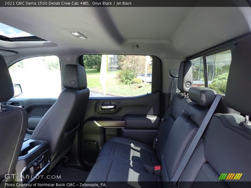 Rear Seat of 2021 Sierra 1500 Denali Crew Cab 4WD