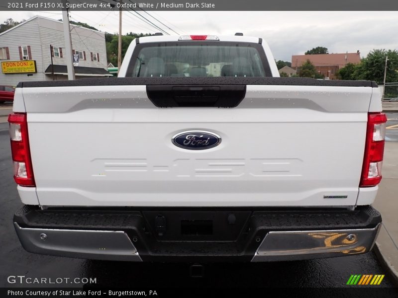 Oxford White / Medium Dark Slate 2021 Ford F150 XL SuperCrew 4x4