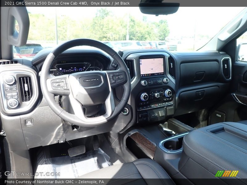Dashboard of 2021 Sierra 1500 Denali Crew Cab 4WD