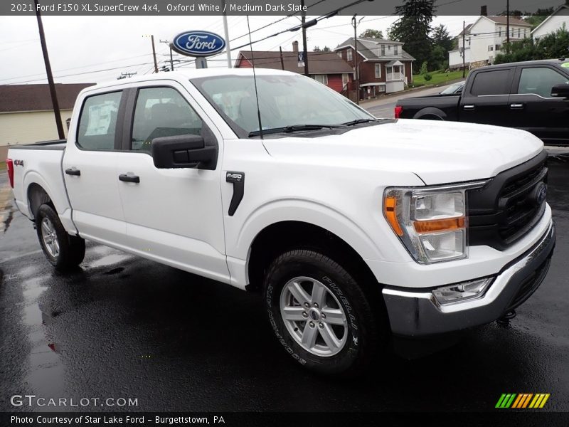 Front 3/4 View of 2021 F150 XL SuperCrew 4x4