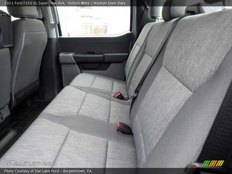 Rear Seat of 2021 F150 XL SuperCrew 4x4