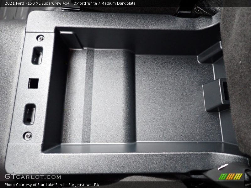Oxford White / Medium Dark Slate 2021 Ford F150 XL SuperCrew 4x4