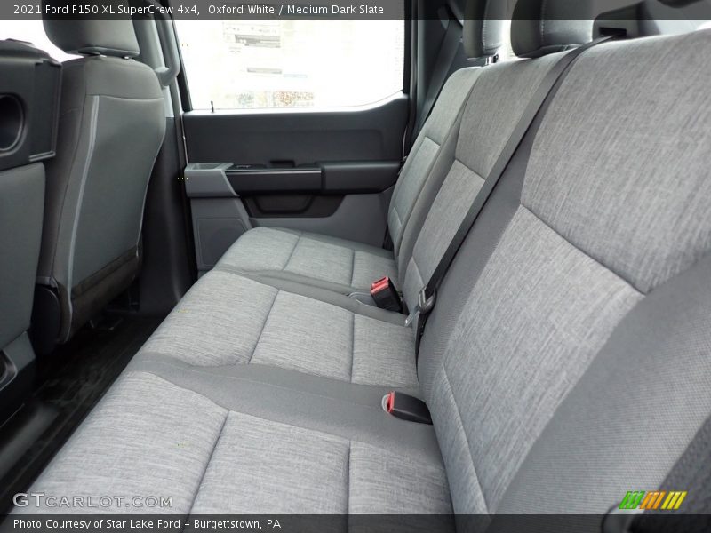 Oxford White / Medium Dark Slate 2021 Ford F150 XL SuperCrew 4x4