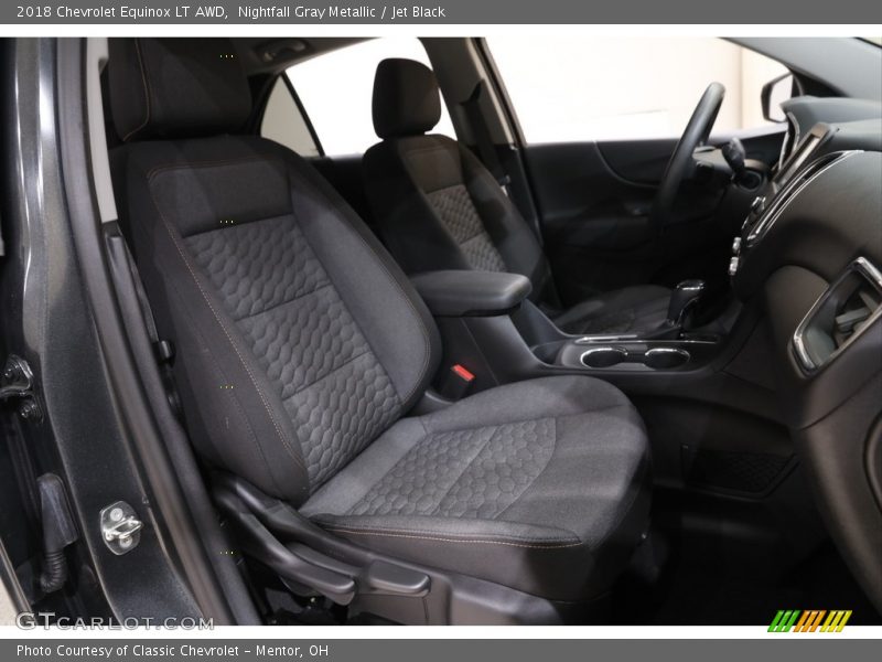 Nightfall Gray Metallic / Jet Black 2018 Chevrolet Equinox LT AWD