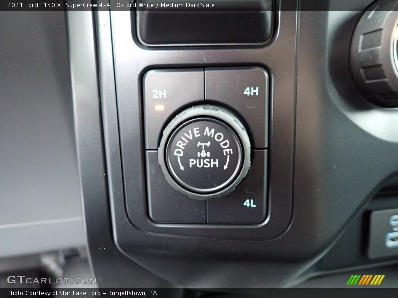 Oxford White / Medium Dark Slate 2021 Ford F150 XL SuperCrew 4x4