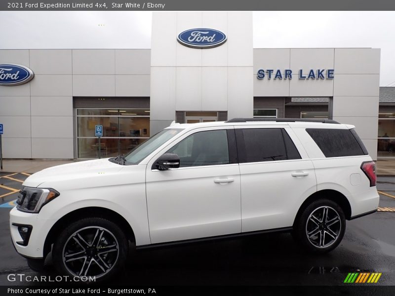 Star White / Ebony 2021 Ford Expedition Limited 4x4