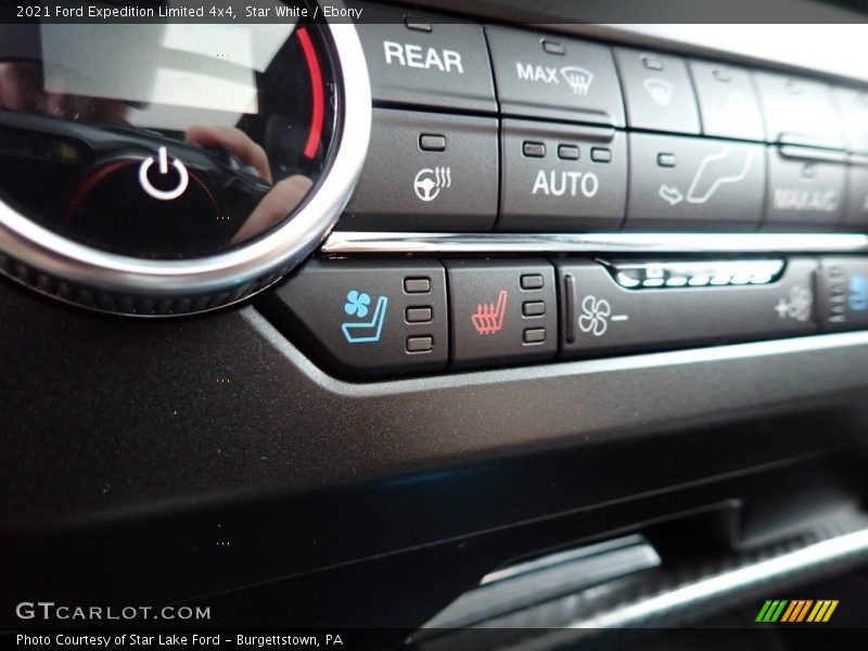 Controls of 2021 Expedition Limited 4x4
