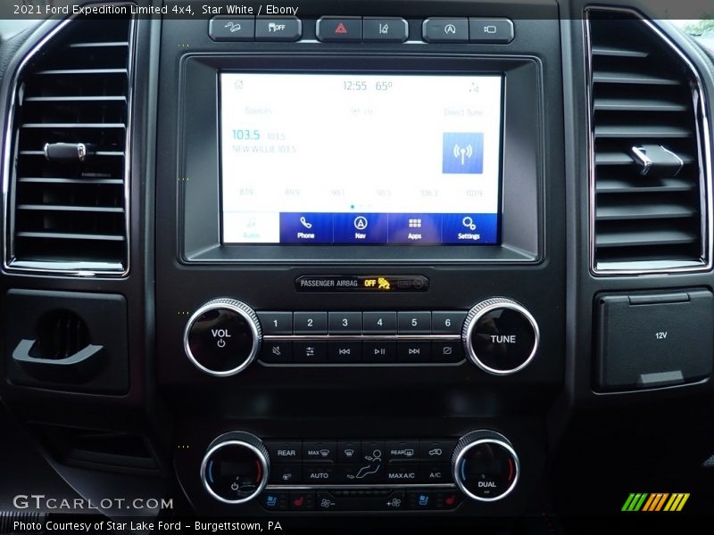 Controls of 2021 Expedition Limited 4x4