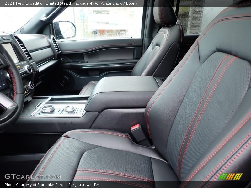 Front Seat of 2021 Expedition Limited Stealth Package 4x4