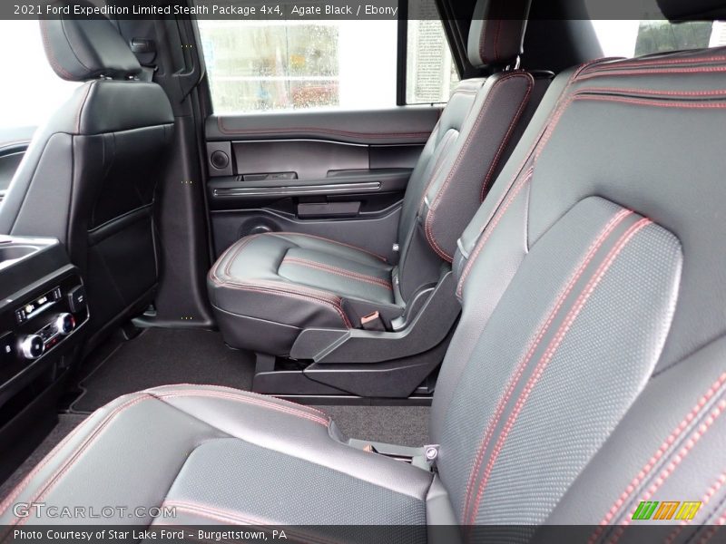 Rear Seat of 2021 Expedition Limited Stealth Package 4x4