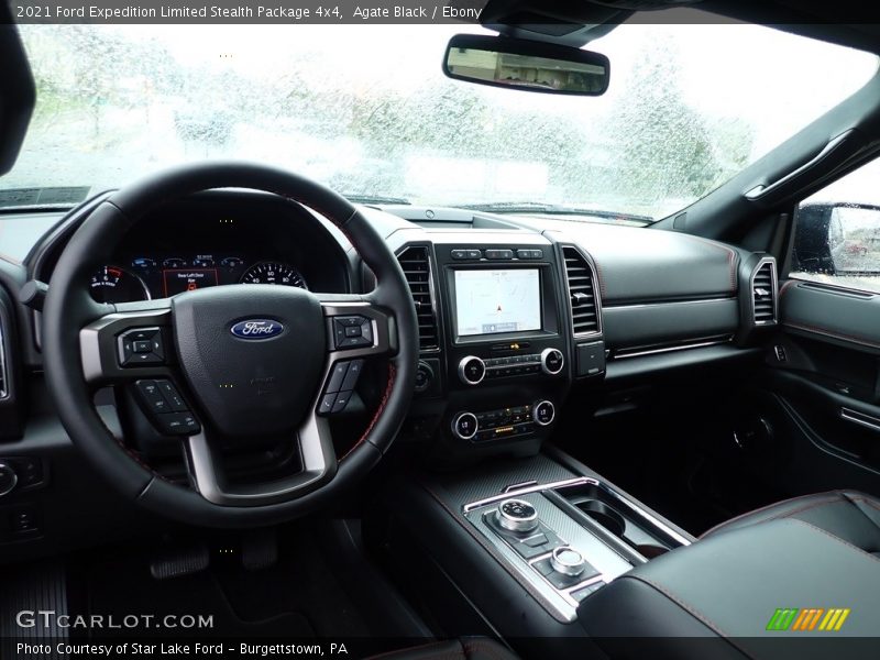 Dashboard of 2021 Expedition Limited Stealth Package 4x4