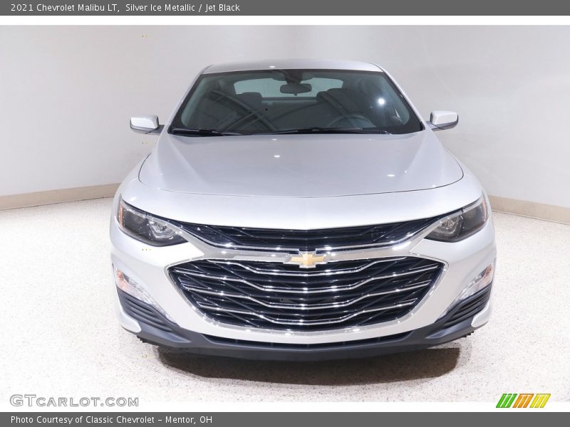 Silver Ice Metallic / Jet Black 2021 Chevrolet Malibu LT