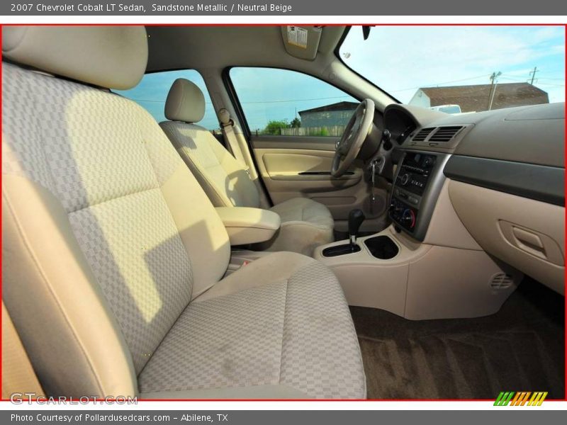 Sandstone Metallic / Neutral Beige 2007 Chevrolet Cobalt LT Sedan