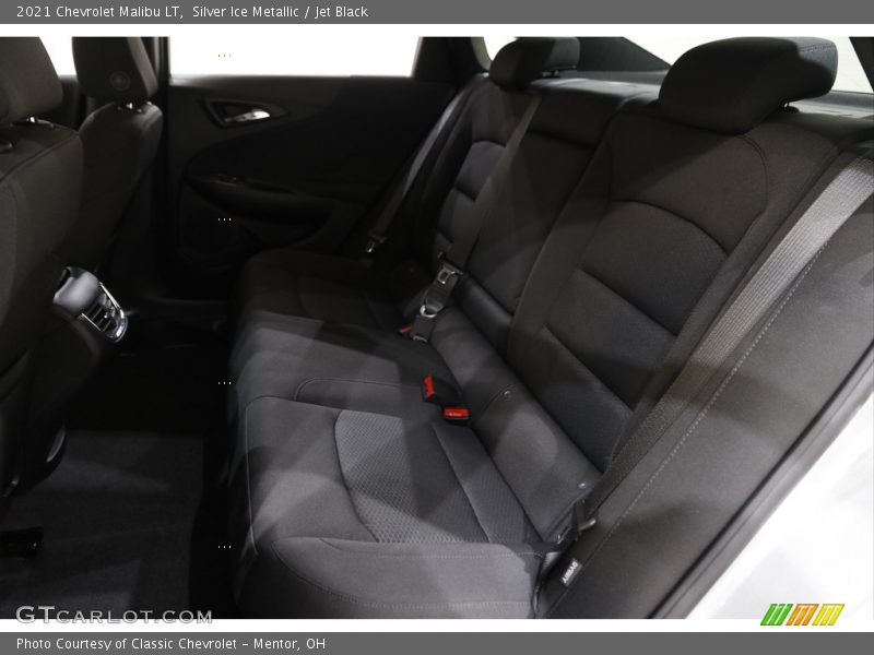 Silver Ice Metallic / Jet Black 2021 Chevrolet Malibu LT