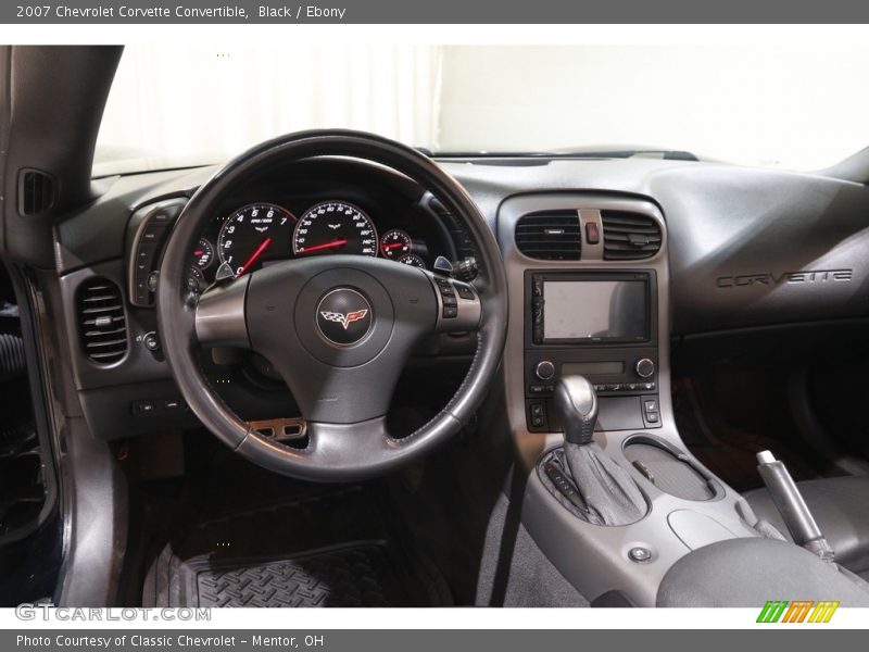 Black / Ebony 2007 Chevrolet Corvette Convertible
