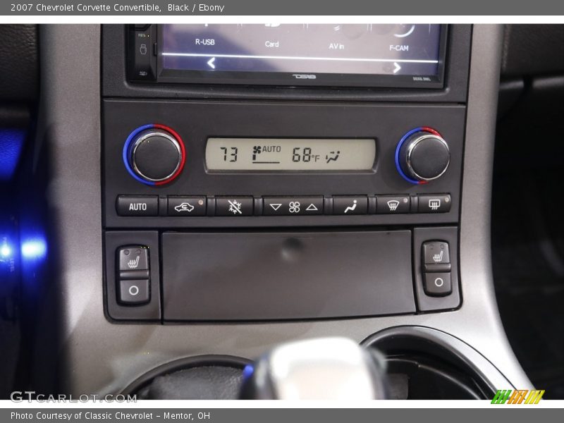 Black / Ebony 2007 Chevrolet Corvette Convertible