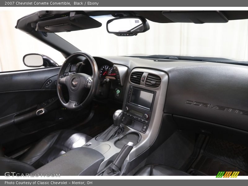 Black / Ebony 2007 Chevrolet Corvette Convertible