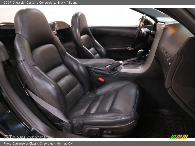 Black / Ebony 2007 Chevrolet Corvette Convertible