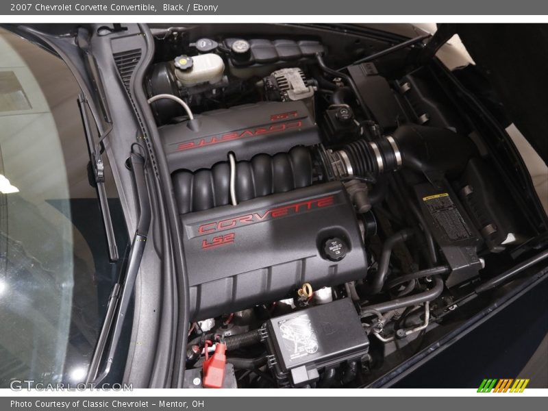 Black / Ebony 2007 Chevrolet Corvette Convertible