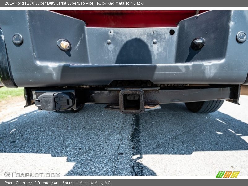 Ruby Red Metallic / Black 2014 Ford F250 Super Duty Lariat SuperCab 4x4