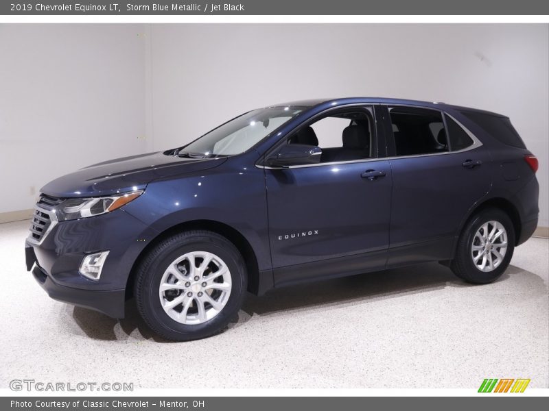 Storm Blue Metallic / Jet Black 2019 Chevrolet Equinox LT