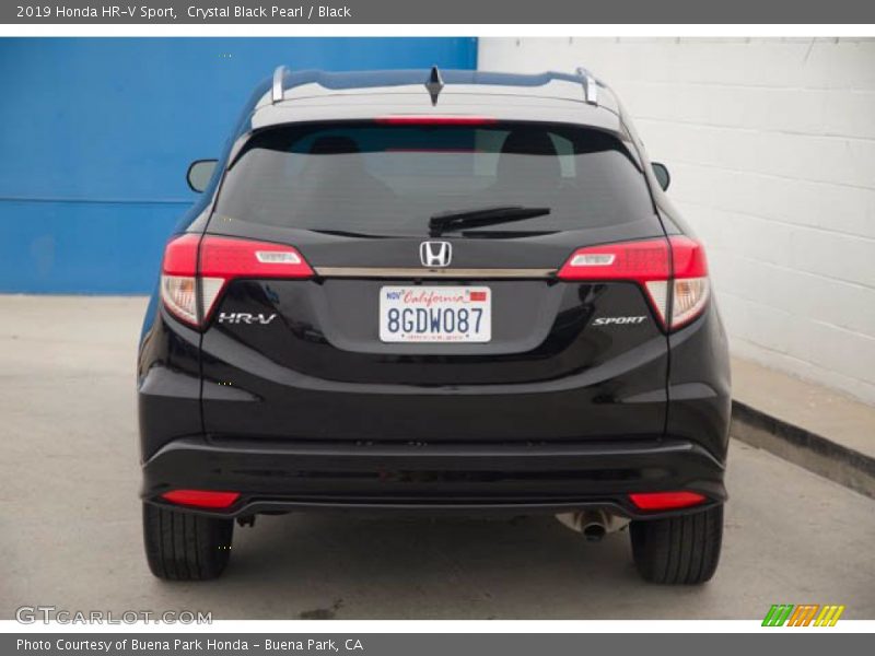 Crystal Black Pearl / Black 2019 Honda HR-V Sport