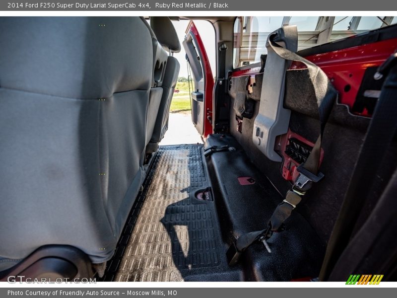 Ruby Red Metallic / Black 2014 Ford F250 Super Duty Lariat SuperCab 4x4