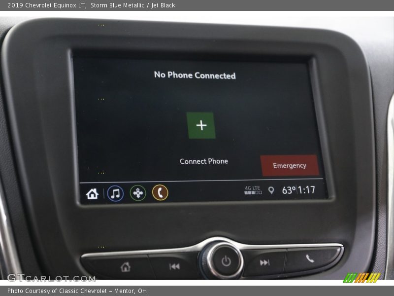 Storm Blue Metallic / Jet Black 2019 Chevrolet Equinox LT