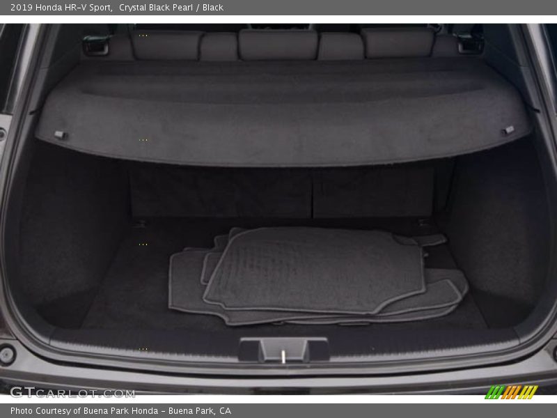Crystal Black Pearl / Black 2019 Honda HR-V Sport