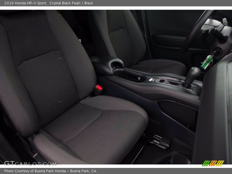 Crystal Black Pearl / Black 2019 Honda HR-V Sport