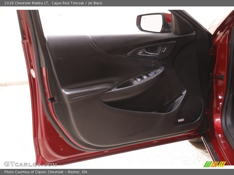 Cajun Red Tintcoat / Jet Black 2018 Chevrolet Malibu LT