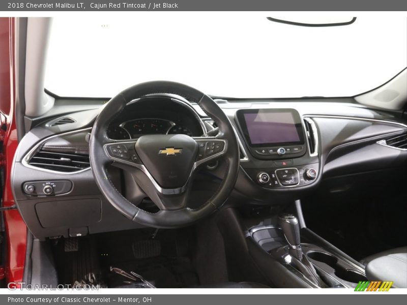 Cajun Red Tintcoat / Jet Black 2018 Chevrolet Malibu LT