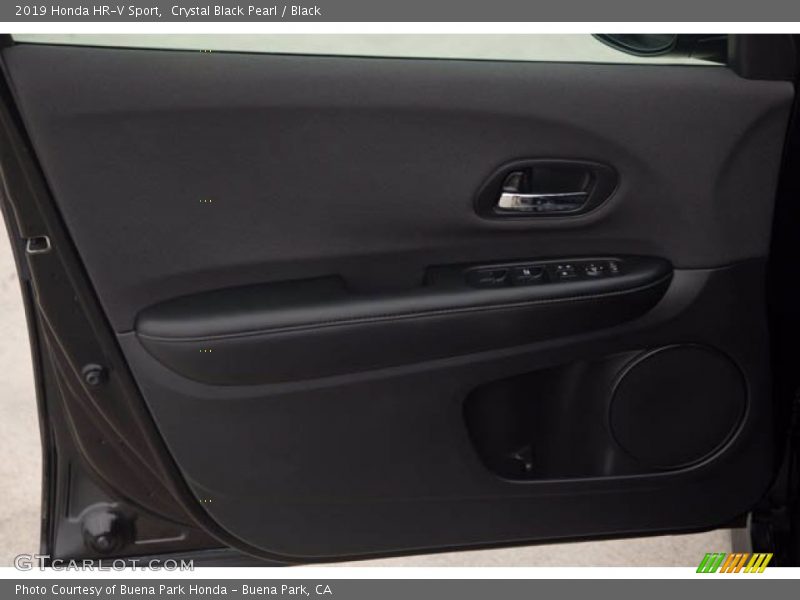 Crystal Black Pearl / Black 2019 Honda HR-V Sport