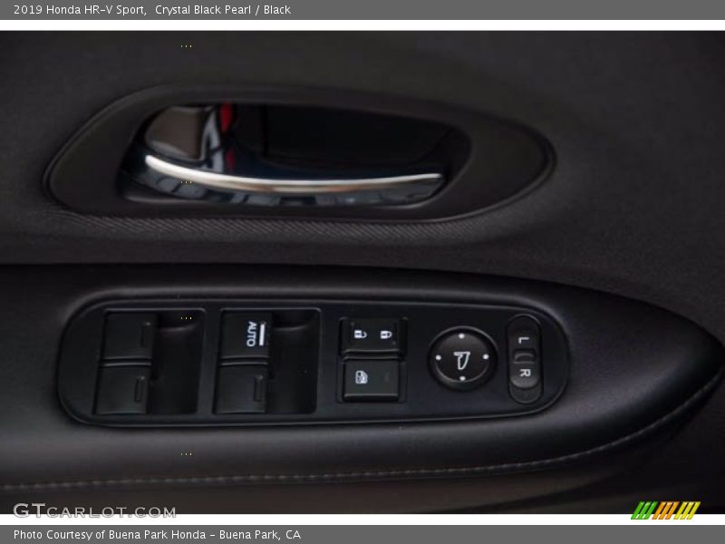 Crystal Black Pearl / Black 2019 Honda HR-V Sport