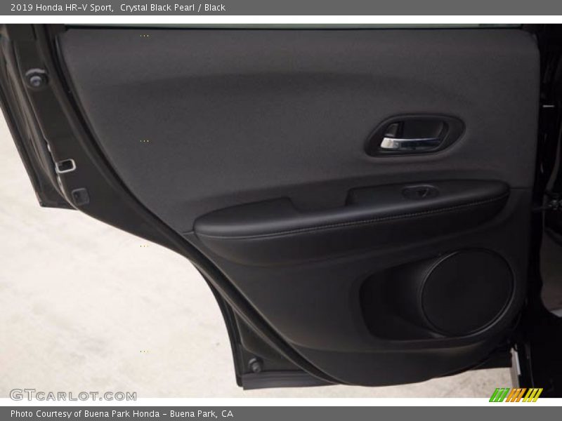 Crystal Black Pearl / Black 2019 Honda HR-V Sport