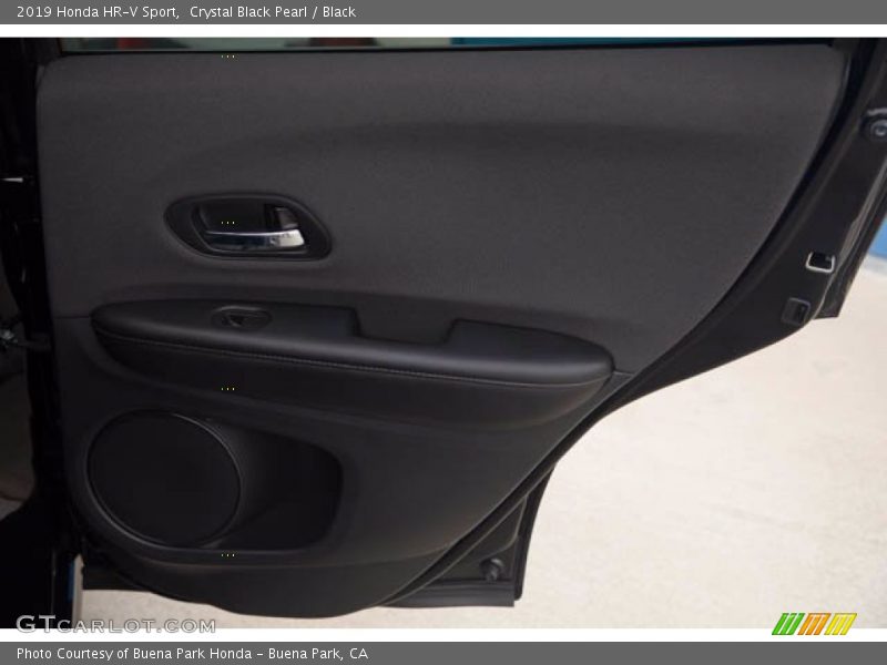 Crystal Black Pearl / Black 2019 Honda HR-V Sport
