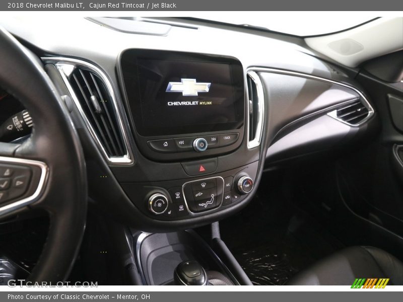 Cajun Red Tintcoat / Jet Black 2018 Chevrolet Malibu LT